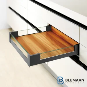 عکس باکیفیت از ریل بدنه دار اسلیم شیشه اینر فانتونی، با فرانت شیشه و رنگ نوک مدادی