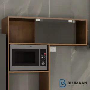 مکانیزم هوایی درب ریلی شیشهای توکار فریم لس فانتونی C722 با طراحی مدرن و آرامبند برای دربهای شیشهای.