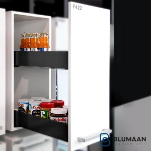 سوپر لدر زیر صفحه دبل باکس اسلیم فانتونی، راه حل عالی برای نظم دهی به کابینت های آشپزخانه