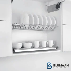 آبچکان بالای سینک تمام استیل فانتونی برای نظم دادن به آشپزخانه و خشک کردن ظرف‌ها