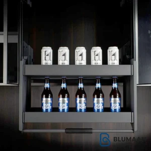 سبد آگیلیس هوایی با جک آسانسوری اسلیم G561 - فانتونی، یک سبد لباس شیک و کاربردی برای خانه‌های مدرن.