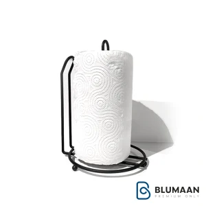 جای دستمال کاغذی آشپزخانه H012 فانتونی مشکی با طراحی شیک و مدرن برای نظمدهی به آشپزخانه.