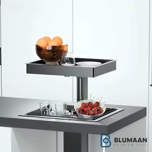 سبد لیفت آپ برقی H200 فانتونی با عرض 900mm، راهحلی ایدهآل برای سازماندهی آشپزخانه.