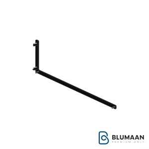 قاب درپوش شلف آلومینیومی دیواری دکوراتیو مدل L فرم - فانتونی - نمای دوم