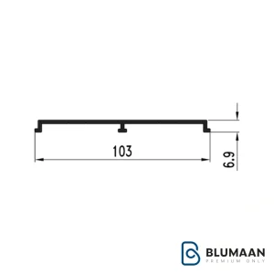 شلف ترکیبی دکوراتیو فانتونی مشکی مات با طراحی مدرن و شیک برای دکوراسیون داخلی.