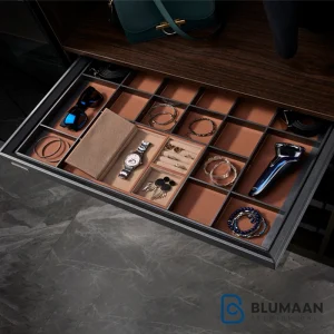 سینی مشبک جای زیورآلات چرمی ریلی فرنچ استایل - فانتونی - نمای دوم