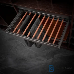 رک ریلی جای شلوار چرمی فرنچ استایل - فانتونی - نمای دوم