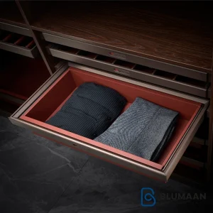 سبد چرمی ریلی فرنچ استایل - فانتونی - نمای دوم