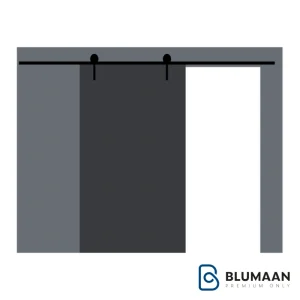 عکس باکیفیت از مکانیزم وال هنگ تک درب روستیک فانتونی K106 بلومان.