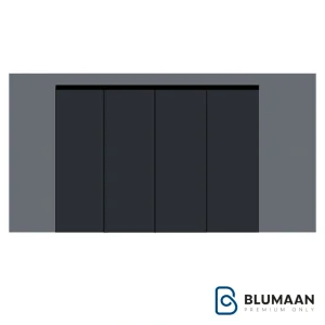 نمایشی از مکانیزم روف هنگ چوبی فانتونی برای درب‌های چوبی، با طراحی مدرن و عملکرد بی‌صدا.