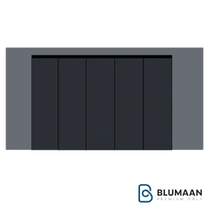 مکانیزم روف هنگ چوبی فانتونی با قابلیت سینکرونایز و آرام‌بند برای درب‌های چوبی ساختمانی.