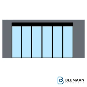 عکس مکانیزم روف هنگ پروفیل آلومینیومی فانتونی، محصولی با کیفیت و طراحی مدرن برای جداسازی فضاها.