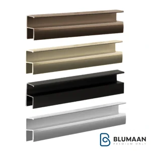 دستگیره پروفیلی H فرم سرامیکی نانو ضدخش فانتونی با رنگ موکا سوپرمات، برنزی سوپرمات، شامپاینی سوپرمات و سیلور سوپرمات