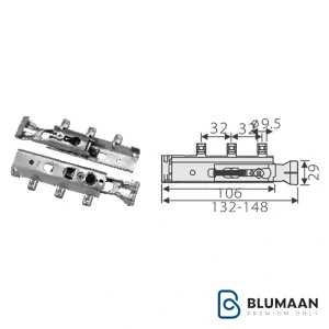 فیتینگ قابل ریگلاژ M103 H3 - فانتونی، محصولی با کیفیت و قابل اطمینان برای انواع اتصالات لوله کشی و صنعتی.