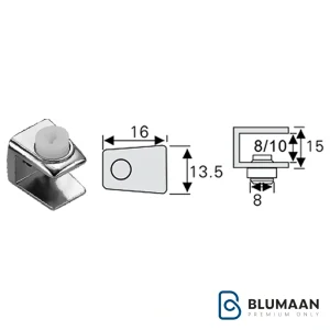 خار طبقه شیشه فانتونی مدل M321 G2، یک راه‌حل شیک و کاربردی برای نظم‌دهی به فضای شما.