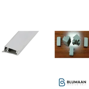 پک اتصالات قرنیز صفحه M610 فانتونی با رنگ سیلور برای نصب آسان و محکم قرنیزها.