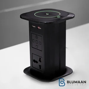 پریز برق لیفت آپ فانتونی N373 با طراحی شیک و امکانات شارژر وایرلس و USB
