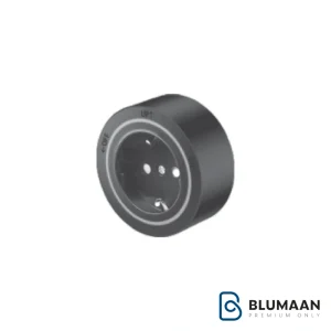 ماژول پریز برق مگنتیک فانتونی با طراحی شیک و رنگ نوک مدادی برای استفاده در منزل و محل کار.