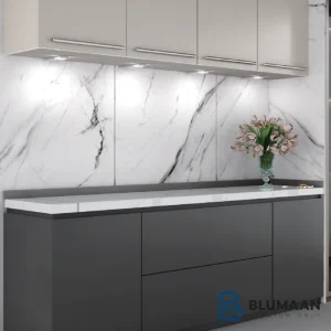 تصویر چراغ LED مستطیلی تخت زیر سقفی فانتونی N679 با نور گرم و طراحی مدرن