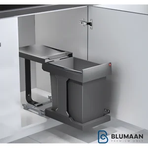 سطل چند منظوره توکار هایلو سولو Q140 فانتونی، یک راه حل عالی برای مرتب کردن آشپزخانه و مدیریت زباله های شما.