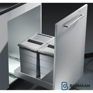 سطل زباله توکار هایلو Q240 - طراحی مدرن و کاربردی برای آشپزخانه شما.