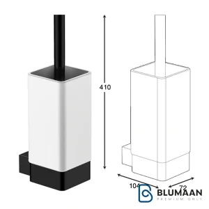 هولدر برس توالت پیچی S017 فانتونی مشکی مات، محصولی باکیفیت و زیبا برای سرویس بهداشتی.