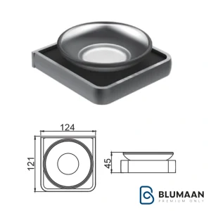 هولدر جای صابونی پیچی S079 فانتونی با طراحی مدرن و رنگ نوک مدادی.