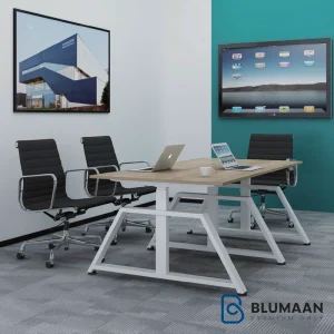 عکس استند لیفت آپ سه پایه کنفرانسی T302 فانتونی، محصولی با کیفیت برای ارائه‌های حرفه‌ای در بلومان