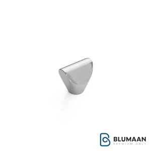 تصویری از دستگیره 380 ملونی با رنگ کروم، مناسب برای درب‌های داخلی و خارجی.