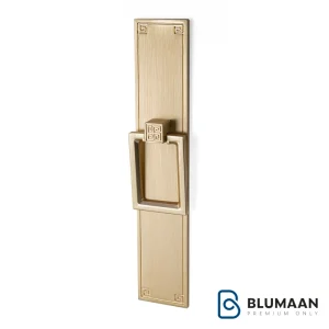 دستگیره 398 ملونی طلایی خشدار، با طراحی زیبا و مدرن برای درب و کابینت.