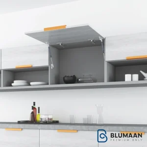 جک هیدرولیک معکوس اسلیم 3046 - ملونی، با طراحی باریک و قدرت 100 نیوتن، مناسب برای درب‌های کابینت و کمد.