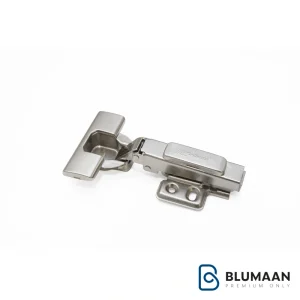 تصویر لولا 107 درجه بدون آرام‌بند ملونی، محصولی باکیفیت برای انواع کابینت و کمد.