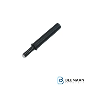 ضربه‌گیر توکار 6044 ملونی مشکی، محافظ درب و کشو با طراحی توکار و رنگ مشکی.