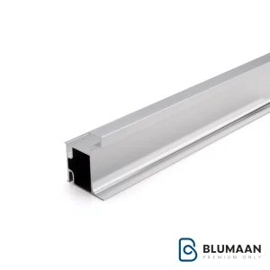 دستگیره شاخهای مخفی کمدی مدل L ملونی با رنگ شامپاینی