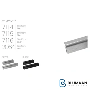 اتصال کنج پاخور PVC ملونی، محصولی با کیفیت و طراحی مدرن برای محافظت از گوشه‌های دیوار در برابر ضربه و آسیب.