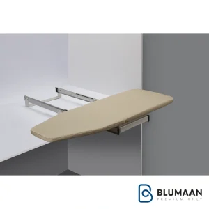 میز اتو تاشو ریلی آرام‌بند داخل کمد لباس 8007 ملونی، یک راه‌حل ایده‌آل برای فضاهای کوچک.