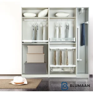 جاشلوار سقفی ریلی یک طرفه سری space 8018 - ملونی - نمای دوم