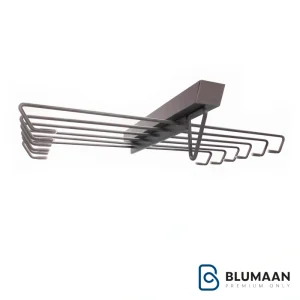 جاشلواری سقفی ریلی دو طرفه ملونی Space 8020 با طراحی مدرن و کاربردی برای نظم بخشیدن به کمد لباس.