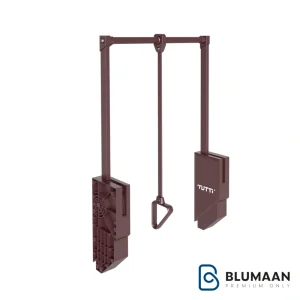 رگال آسانسوری سری Space ملونی، راه‌حلی ایده‌آل برای سازماندهی آشپزخانه و دسترسی آسان به وسایل.