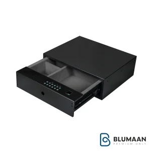 باکس امنیتی ریلی دیجیتال به همراه اثر انگشت ملونی - محصولی با امنیت بالا و طراحی مدرن برای محافظت از اسناد و اموال شما.