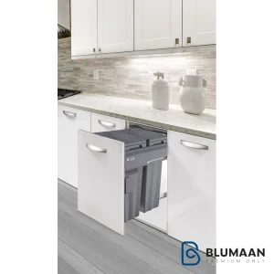 سطل 2 مخزنه ریلی آرام‌بند 9007 - ملونی - نمای دوم