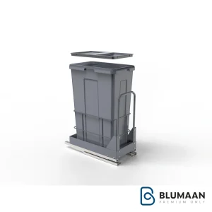 سطل تک مخزنه ریل از کف آرامبند 9024 ملونی با طراحی زیبا و ریل آرامبند.