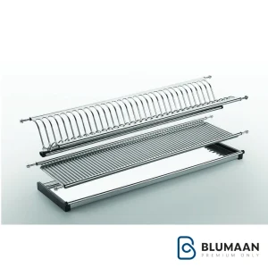 آبچکان دو طبقه سینی دار استیل - ملونی - نمای دوم