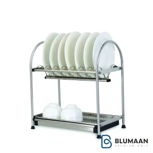 آبچکان رومیزی دو طبقه استیل ملونی - طراحی شیک و کاربردی برای آشپزخانه شما.