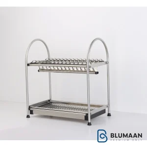 آبچکان رومیزی دو طبقه استیل 9118 - ملونی - نمای دوم