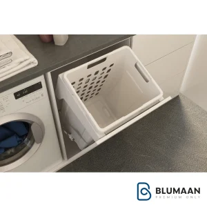 سبد البسه چرک مدل شیب دار 9156 - ملونی - نمای دوم