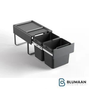 سطل زباله 2 مخزنه زیر سینکی آرامبند 9190 ملونی، با طراحی زیبا و کاربردی برای آشپزخانه شما.