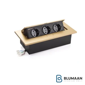 پریز توکار مستطیل 10016 - ملونی - نمای دوم