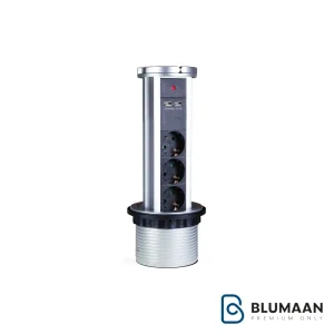 پریز توکار الکترا 10020 ملونی با طراحی مدرن و امکانات متعدد