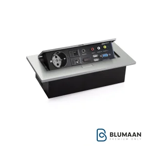 پریز توکار مستطیل 10024 ملونی - طراحی مدرن و کاربردی برای خانه و محل کار.